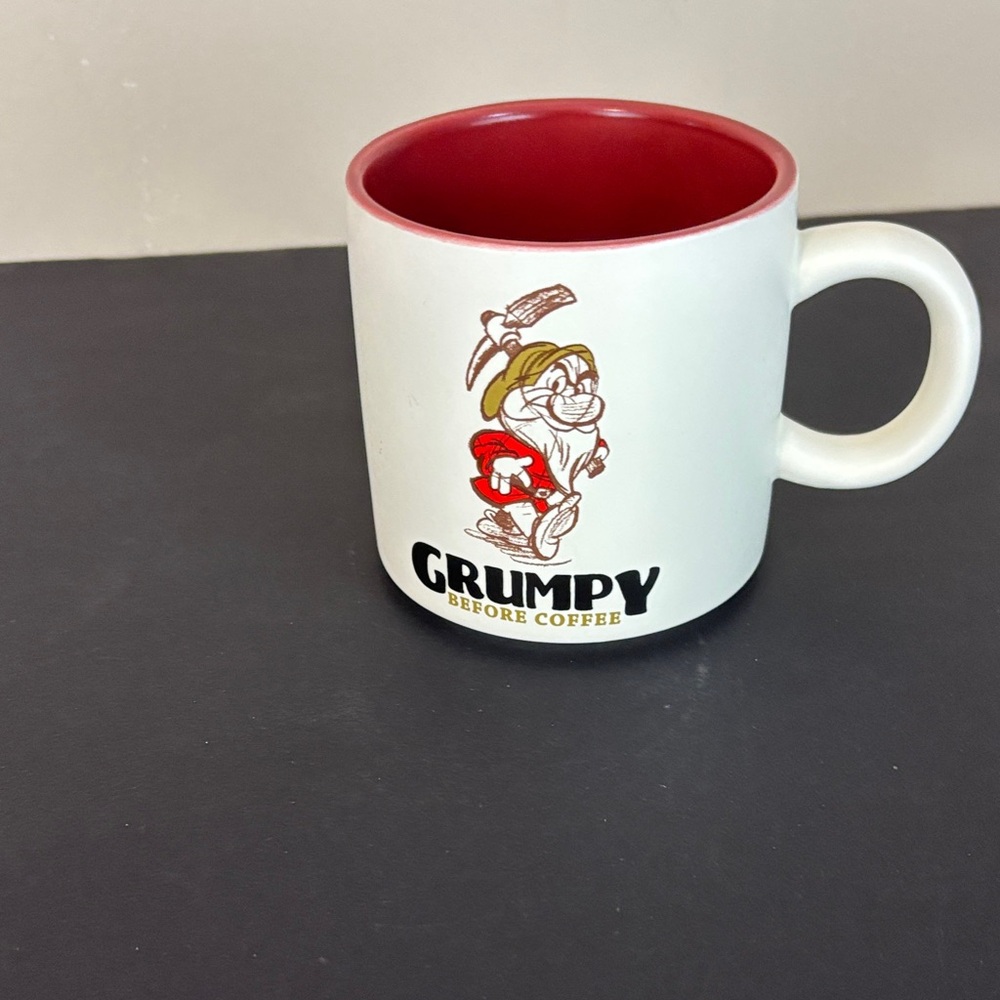 Hallmark Disney “Grumpy Before Coffee” Mug Snow White and 7 Dwarfs